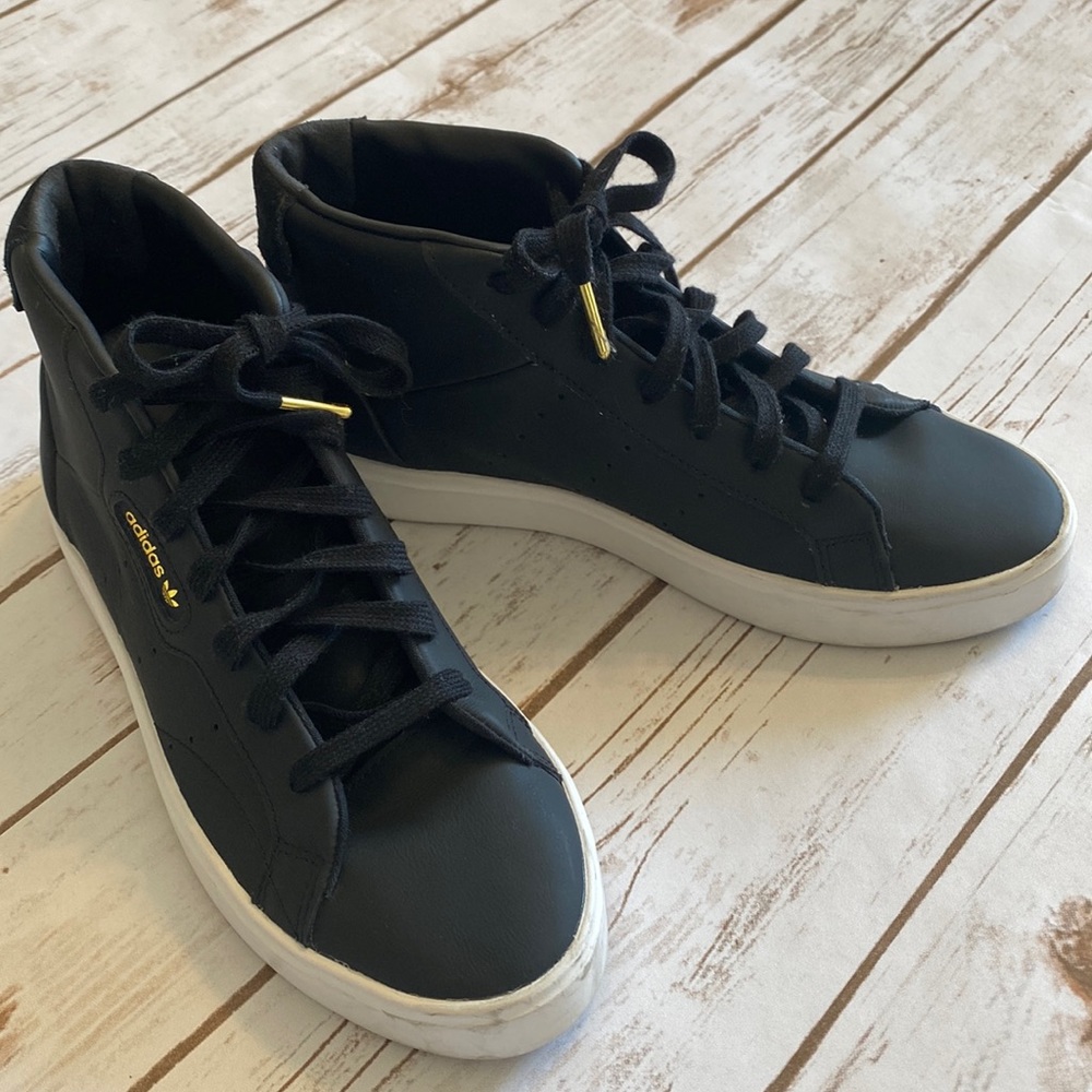 Adidas Sleek Mid High Top. Size 7. Worn once.